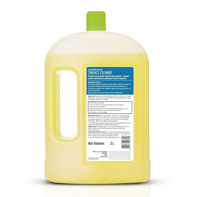 Presto Disinfectant Surface/Floor Cleaner, Citrus