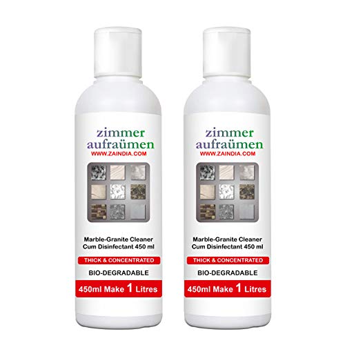 Zimmer Aufraumen - Marble & Granite Shampoo/Floor Cleaner, Pack of 2
