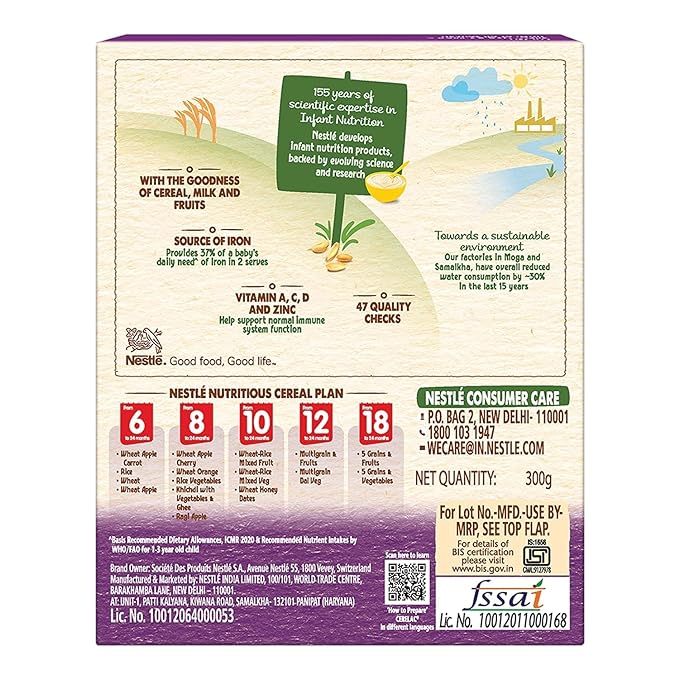 Nestle Cerelac Baby Cereal with Milk, Stage 5, From 18 to 24 Months