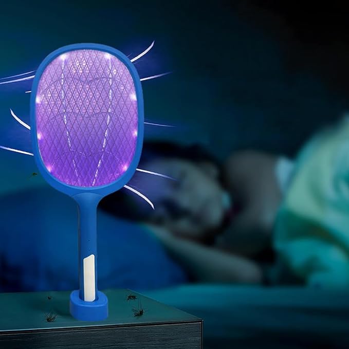 ALWAFLI Rechargeable Electric UV LED Mosquito Killer Bat