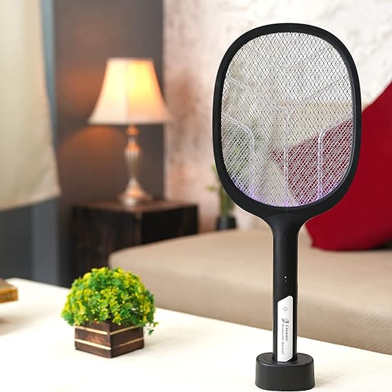 Classic Mosquito Racket With Rechargeable Insect Killer
