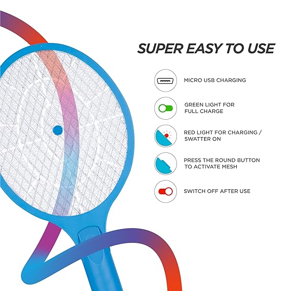 NIPPO Guard Rechargeable Mosquito Bat