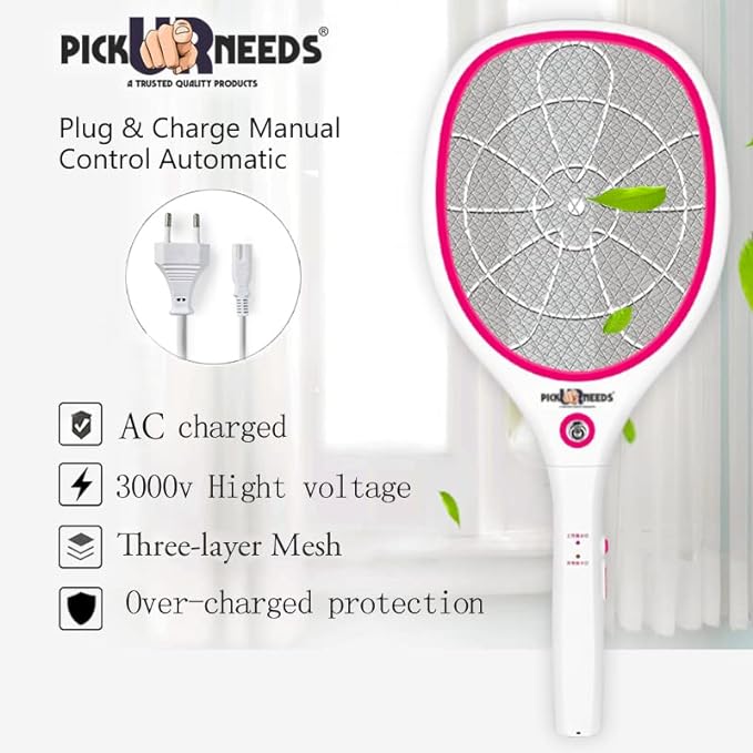Pick Ur Needs Mosquito Bat/Racket Electric Killer Lamp
