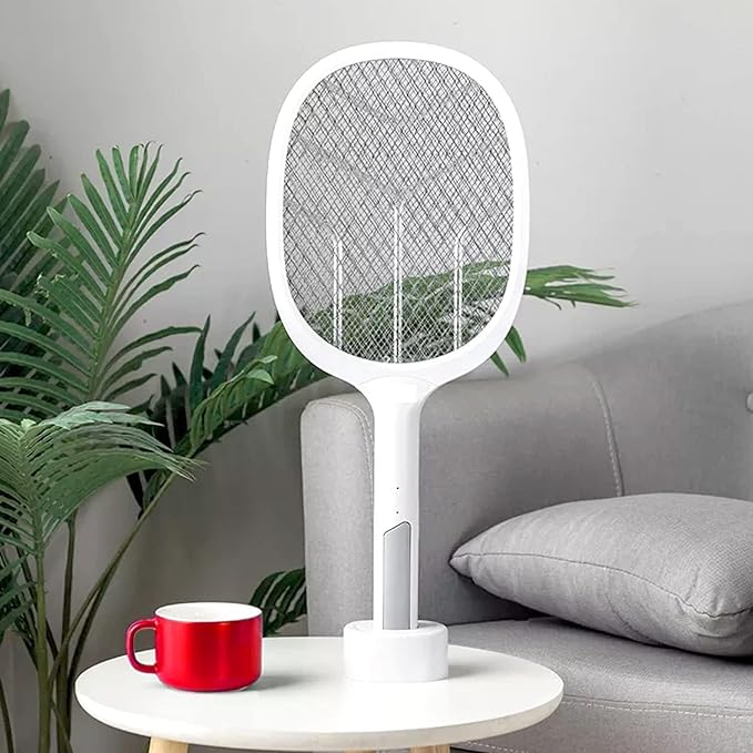 Smirly Mosquito Bat with UV Light Lamp