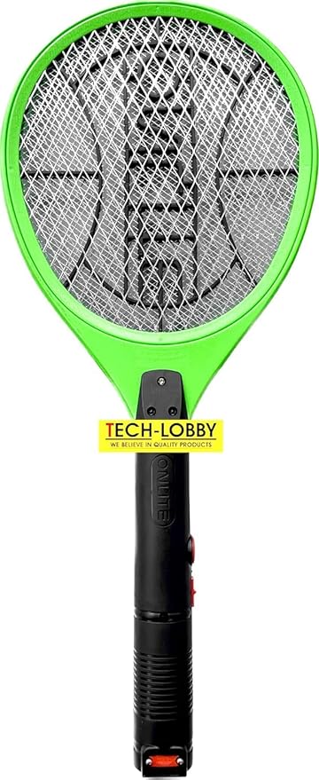Tech-Lobby Mosquito Bat Rechargeable, (Pack of 2)