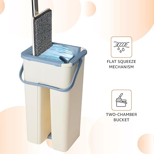Amazon Basics Heavy Quality Floor Mop with Bucket