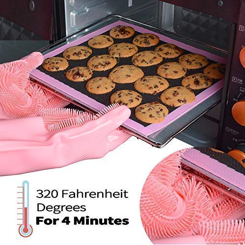 HUSB Gloves Magic Silicone Dish Washing Gloves