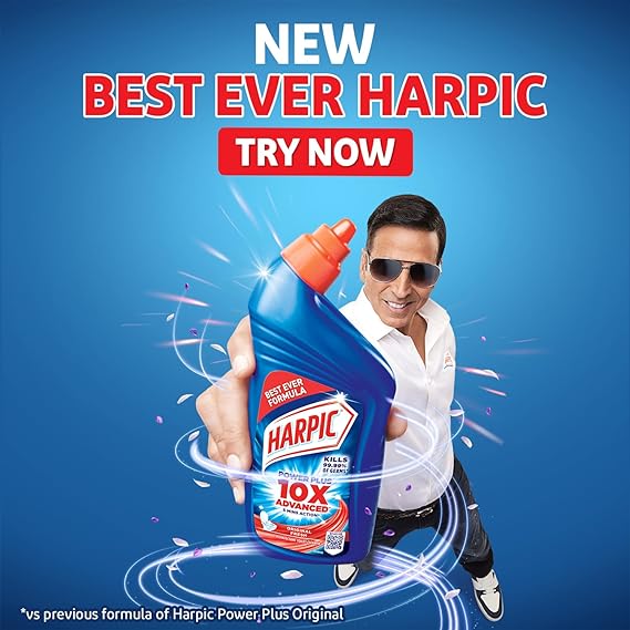 Harpic Original Disinfectant Toilet Cleaner Liquid Suitable for Toilet Bowls