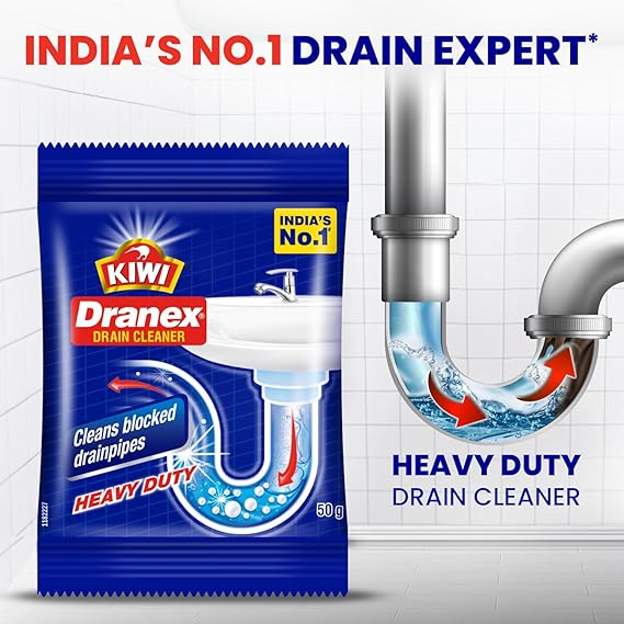 KIWI Dranex Drain Cleaner (Pack of 6)