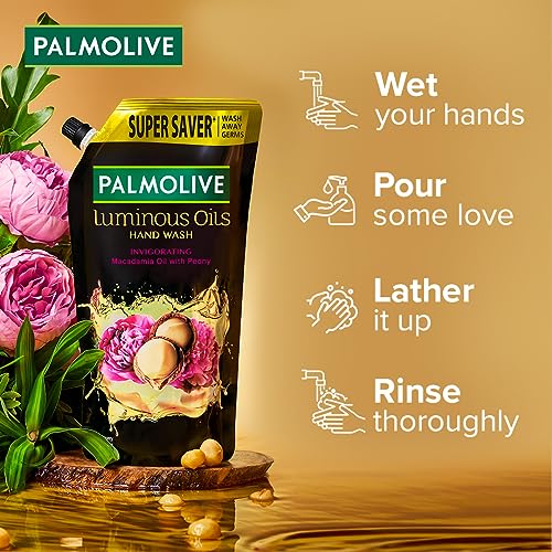 Palmolive Luminous Oils Invigorating Liquid Hand Wash Refill