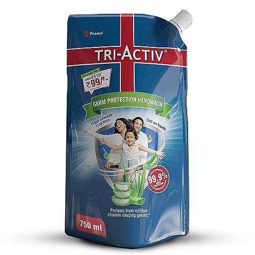 Tri-Activ Germ Protection Handwash Refill, Hand wash Refill packs