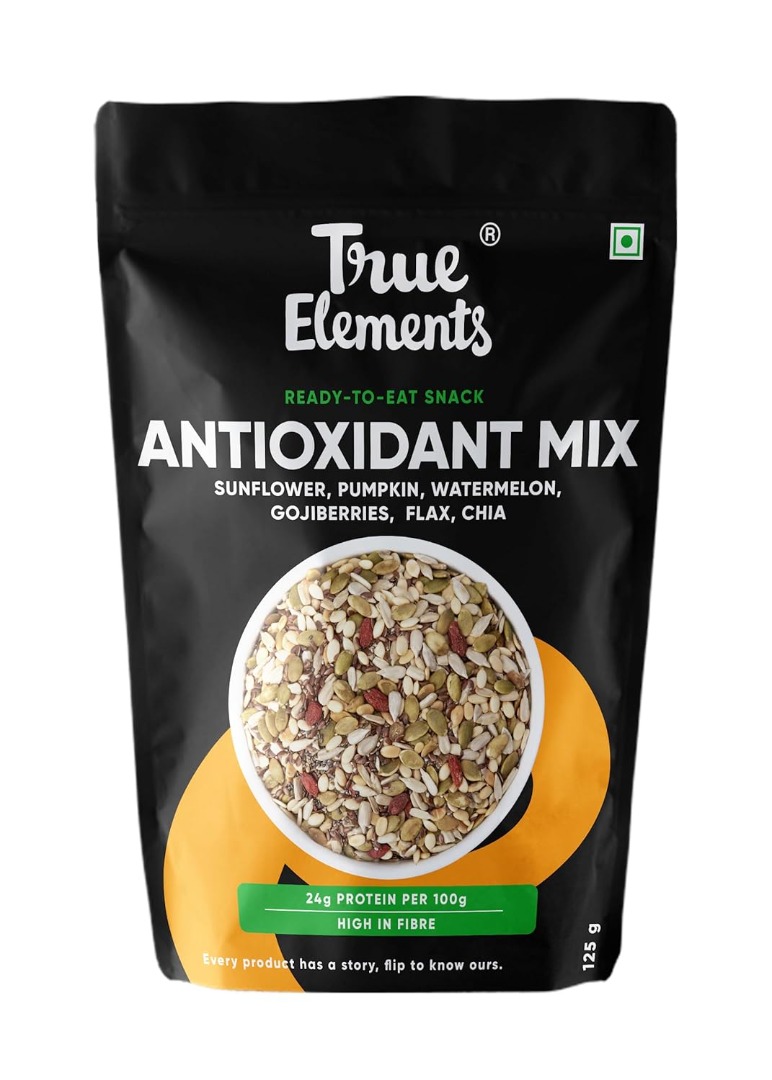 True Elements Antioxidant Seeds Mix (Contains 24.7g Protein)