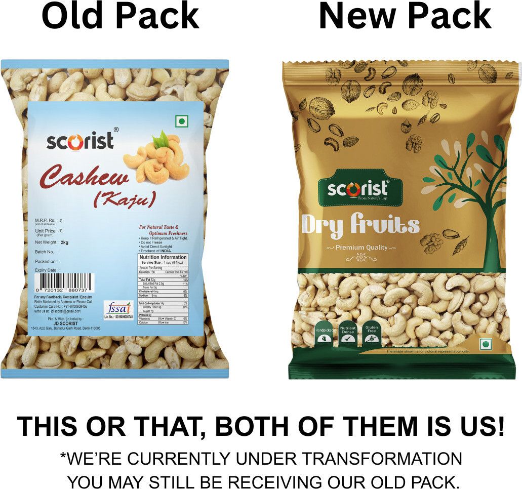 Scorist Popular Whole Cashews