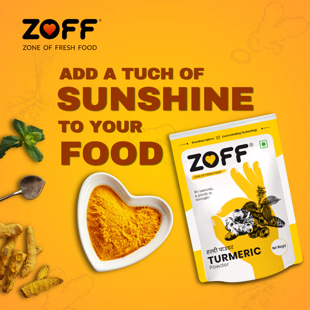 Zoff Turmeric Powder (Haldi Powder)