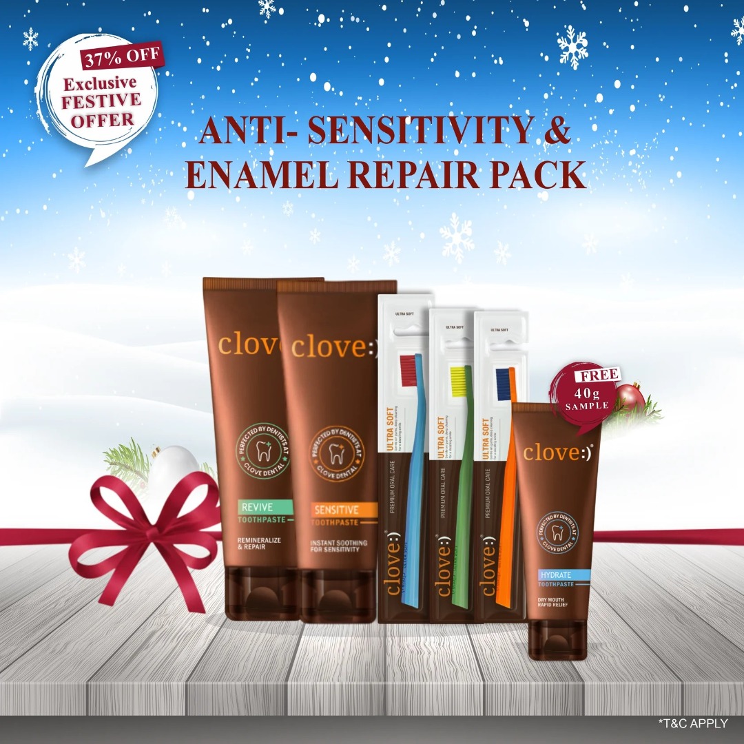 Clove Anti-Sensitivity & Enamel Repair Pack