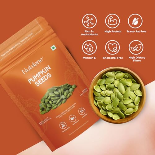 Nutslane Organic Pumpkin Seeds | Protein-Rich & Nutrient-Dense Superfood