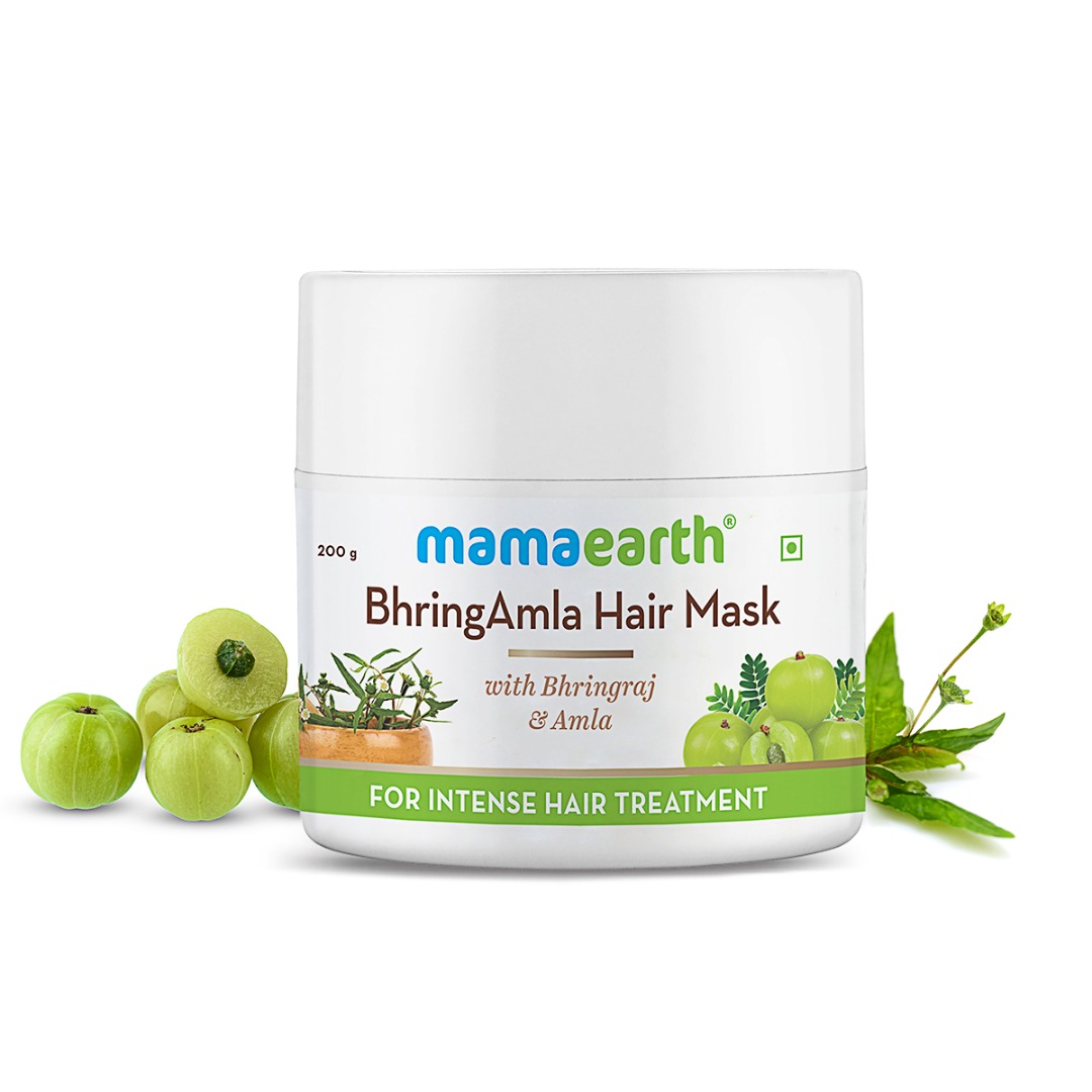 MamaEarth Bhringamla Hair Oil with Bhringraj and Aml