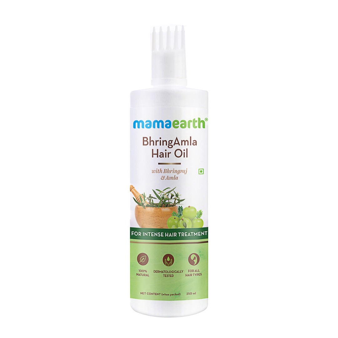 MamaEarth Bhringamla Hair Oil with Bhringraj and Amla