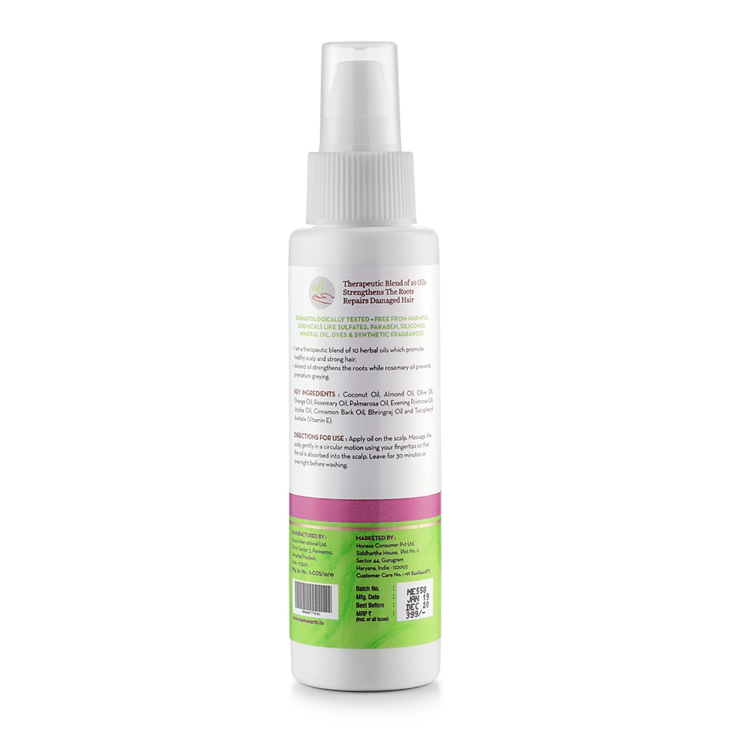 MamaEarth Root Restore Hair Oil for Hair Fall Reduction