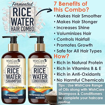 WishCare Fermented Rice Water Shampoo