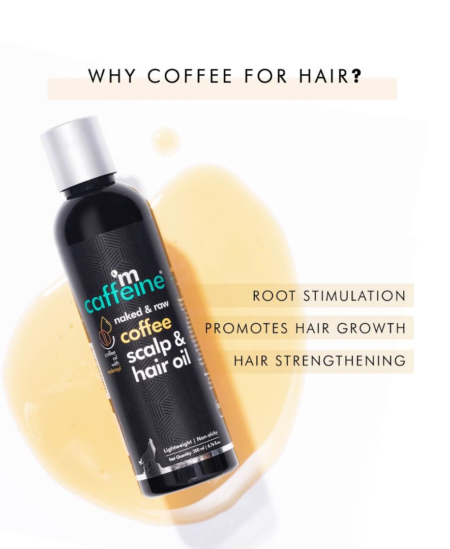Mcaffeine Naked and Raw Coffee Scalp and Hair Oil