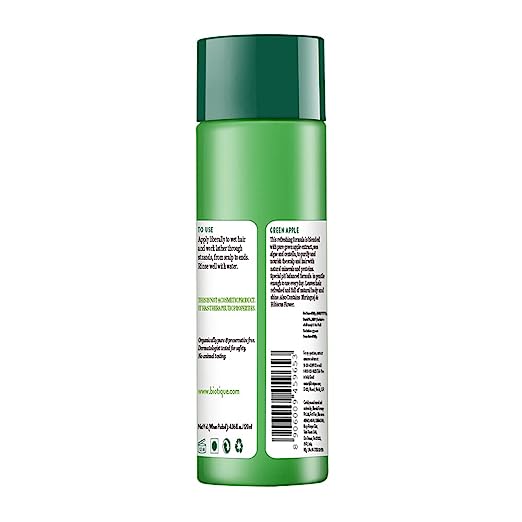 Biotique Green Apple Shine & Gloss Shampoo & Conditioner For Glossy Healthy Hair || Biotique Bio Green Apple Fresh Daily Purifying Shampoo and Conditioner