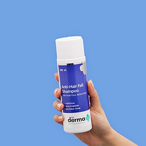 The Derma Co Anti-Hair Fall Shampoo with Caffeine and Niacinamide