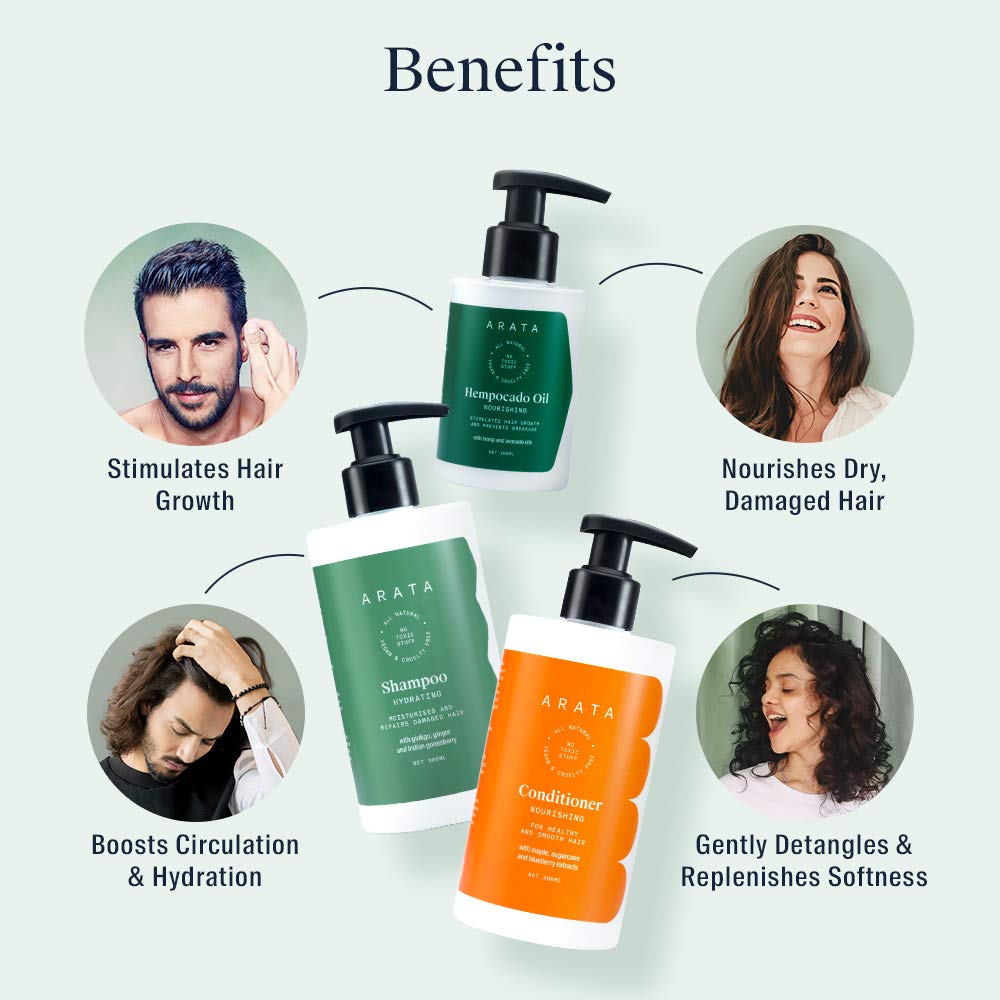 Arata Daily Scalp Therapy Combo