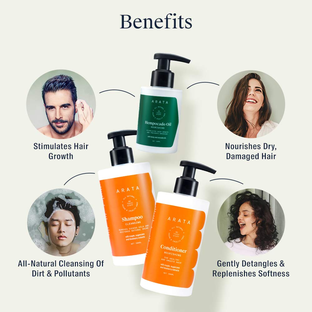 Arata Hair Care Set