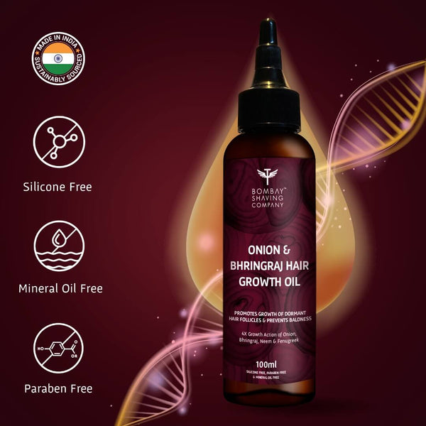 Bombay Shaving Company Onion and Bhringraj Hair Growth Oil