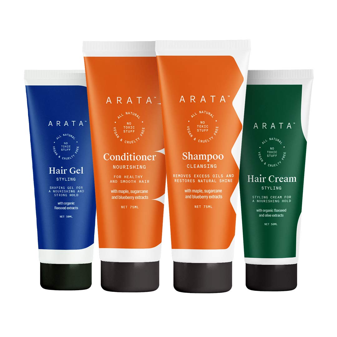 Arata Hair Care Essentials 75ml and 50ml
