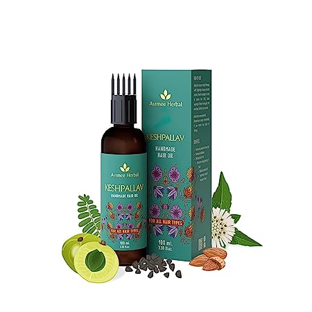 Avimee Herbal Keshpallav Hair Oil for Men and Women