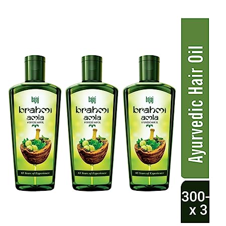 Bajaj Brahmi Amla Hair Oil, Pack of 3