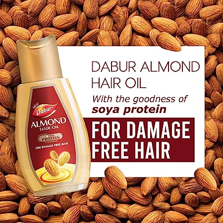Dabur Almond Hair Oil, Pack of 3