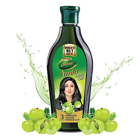 Dabur Amla Hair Oil, Pack of 8