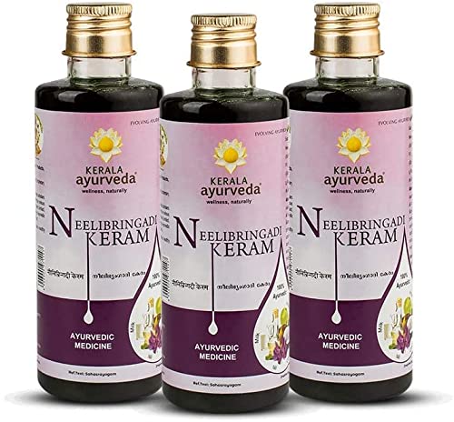 Kerala Ayurveda Neelibringadi Keram, Pack of 3