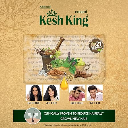 Kesh King Ayurvedic Anti Hairfall Hair Oil