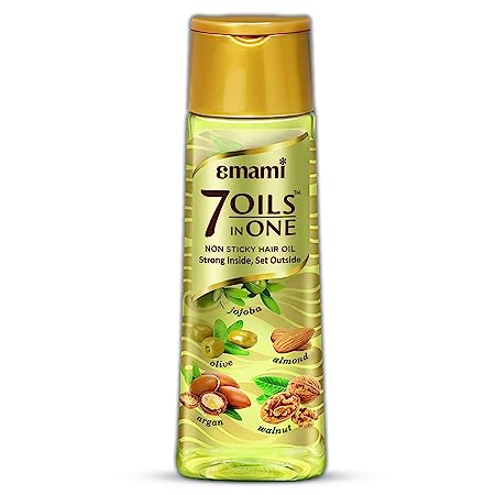 Emami 7 Oils In One Non Sticky & Non Greasy Hair Oil