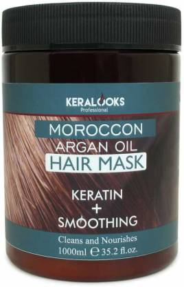 Keralooks Professional Moroccon argan Hair Mask For Smoothing Plus Heratin Hair