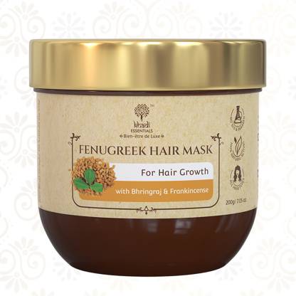 Khadi Essentials Fenugreek Hair Mask for Hair Growth & Hair Fall Control