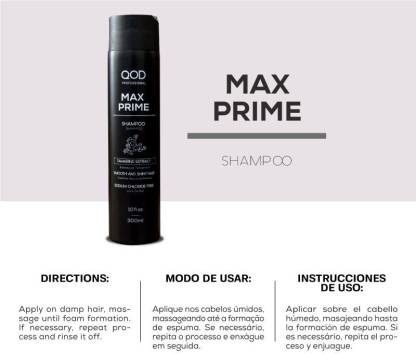 QOD Professional Max Prime After Treatment Shampoo & Hair Mask
