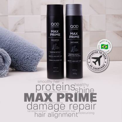 QOD Professional Max Prime After Treatment Shampoo & Hair Mask