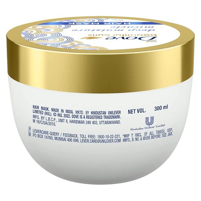 Dove Beautiful Curls Deep Moisture Miracle Floral Fragrance Hair Mask