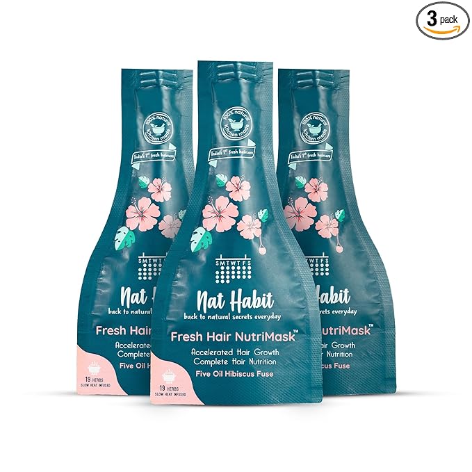 Nat Habit Five Oil Hibiscus NutriMask-Hair Mask for All Hair & Scalp Types
