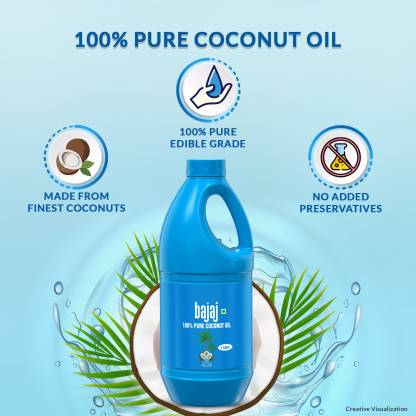Bajaj 100% Pure Coconut Oil