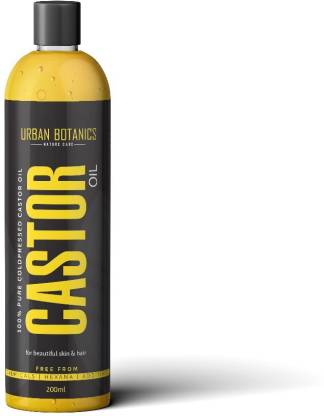 UrbanBotanics Cold Pressed Castor Oil for Hair Growth | Skin Care | Moisturising Dry Skin | Nails | Eyelash Virgin Grade