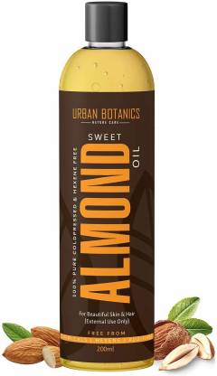 UrbanBotanics Pure Cold Pressed Sweet Almond Oil