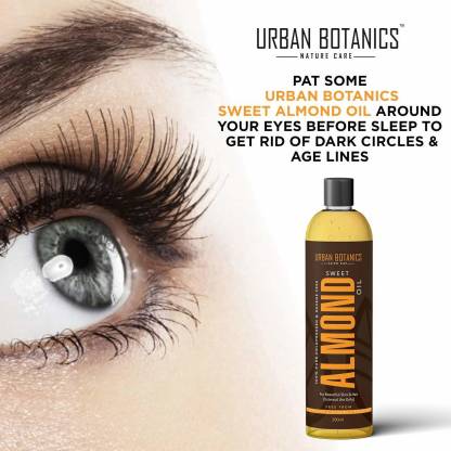 UrbanBotanics Pure Cold Pressed Sweet Almond Oil