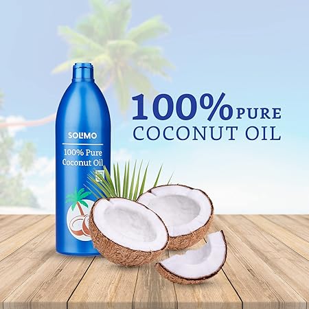Amazon Brand - Solimo 100% Pure Coconut Oil