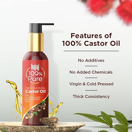Bajaj 100% Pure Castor Oil